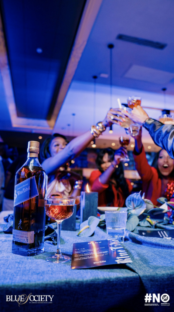 Inside Johnnie Walker Blue Society’s Exclusive Marble Dinner With Tshepi Vundla and Khanya Mkangisa